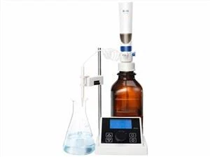 Shishaning yuqori qismidagi elektron dispenser
